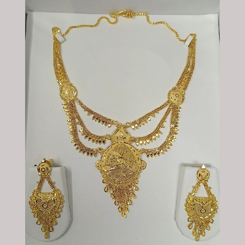 Shiny charm necklaces-Pari Art Jewellery Forming Necklace Set