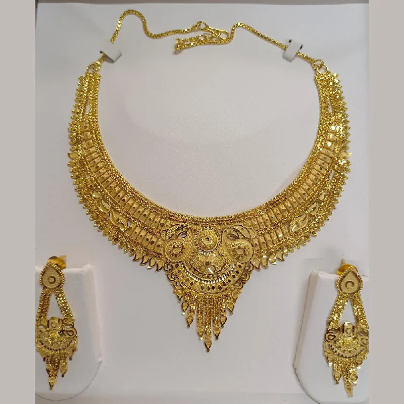 Wide bib necklaces-Pari Art Jewellery Forming Necklace Set