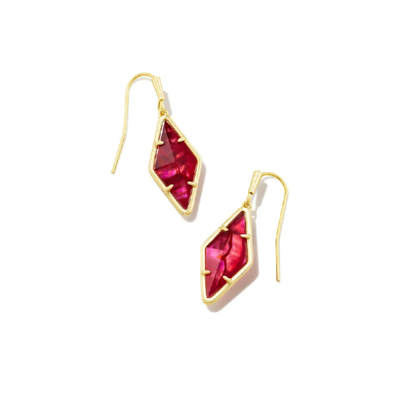 Rose gold earrings-Kendra Scott Kinsley Drop Earrings