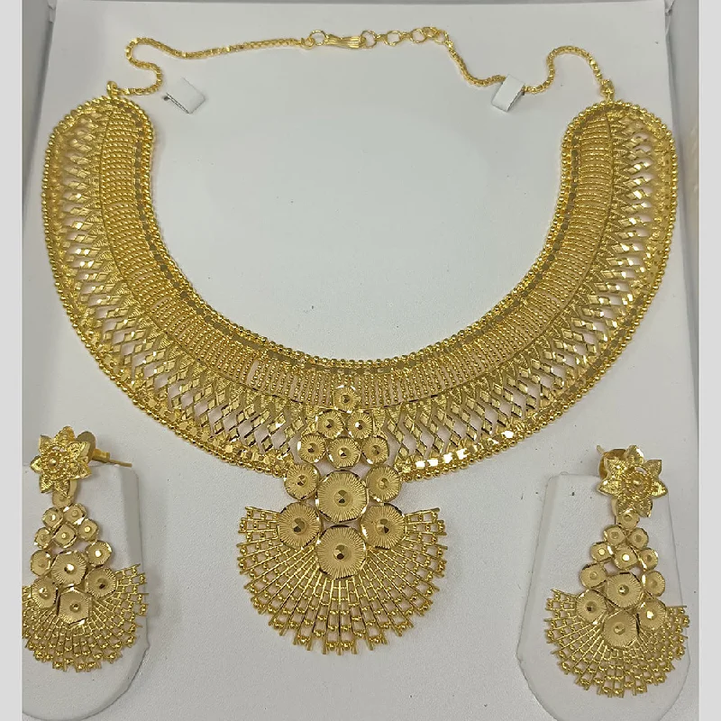 Wide link necklaces-Pari Art Jewellery Forming Necklace Set