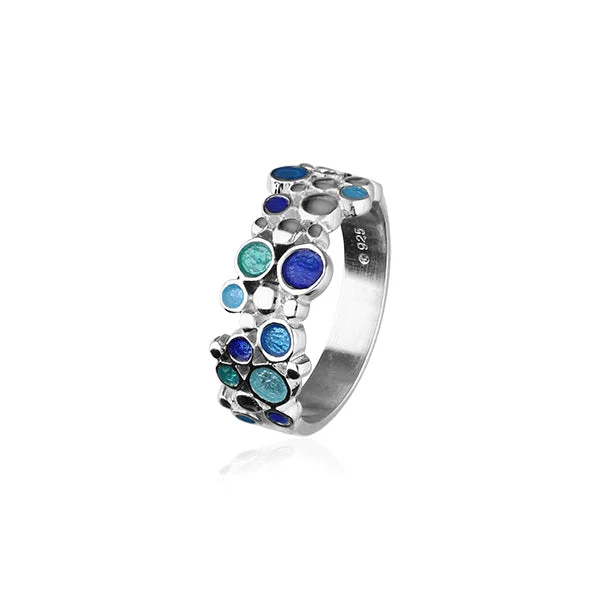 Pure eternity rings-Dröfn Enamel Ring ER114