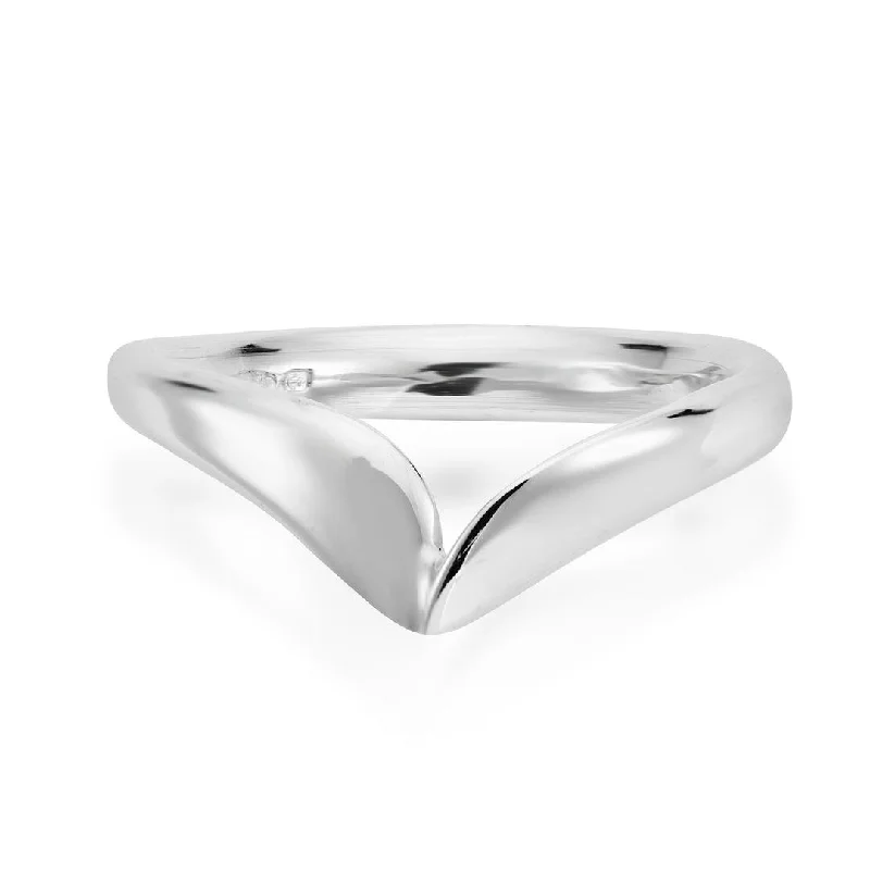 Sleek rose rings-John Garland Taylor Wishbone Ring