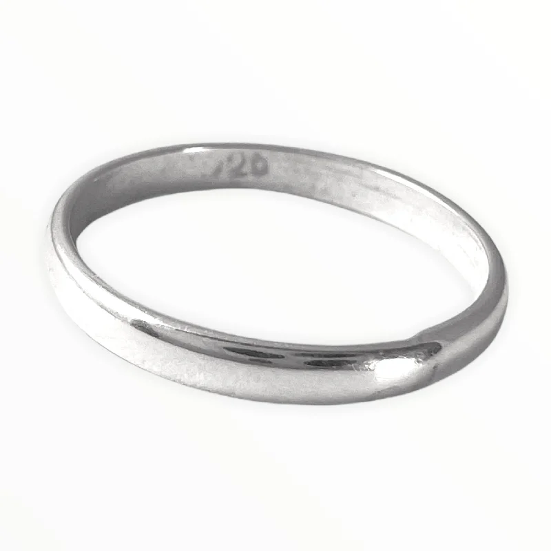 Satin band rings-Eternal Band Midi Ring