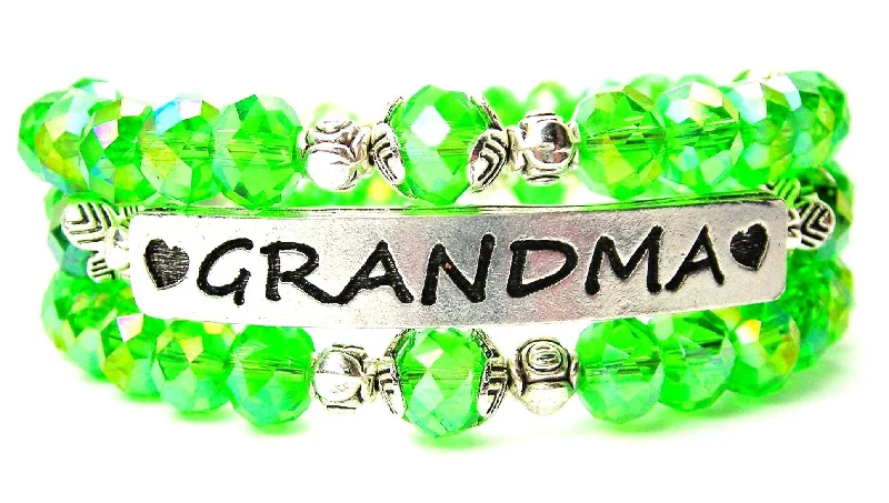 Radiant star bangles-Grandma Bangle Bar Bracelet