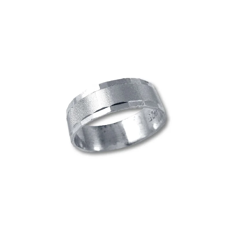 Glossy finish rings-Shiny Band Ring