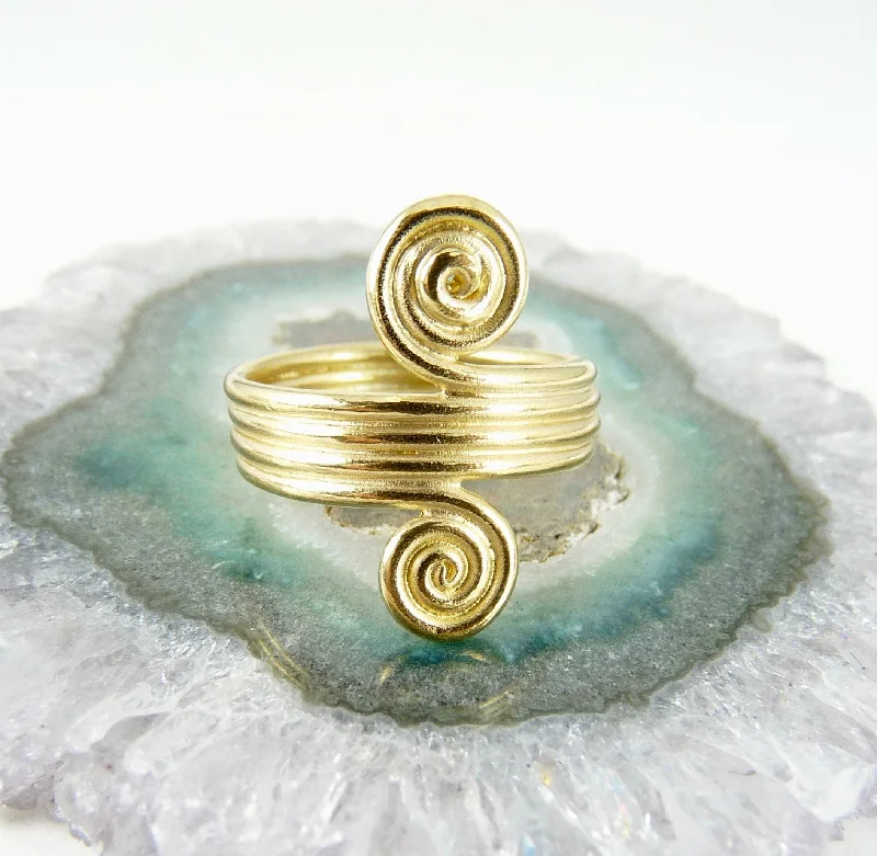 Coiled cord rings-Zunera Ring