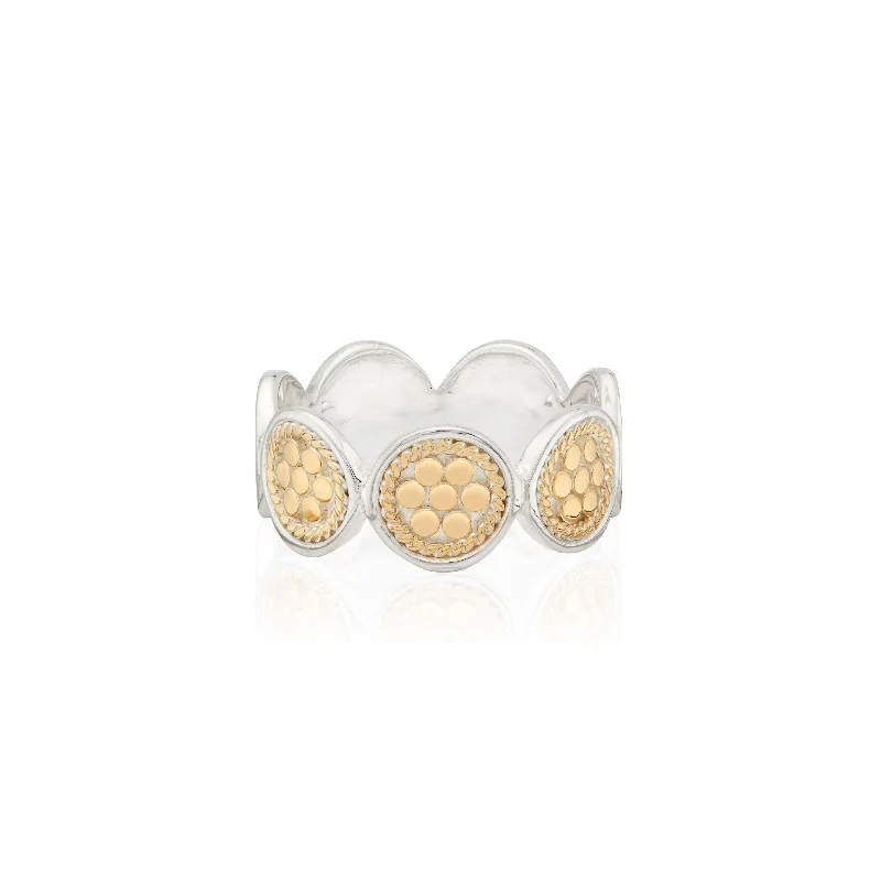 Whimsical rings-Anna Beck Classic Gold Multi-Disc Ring