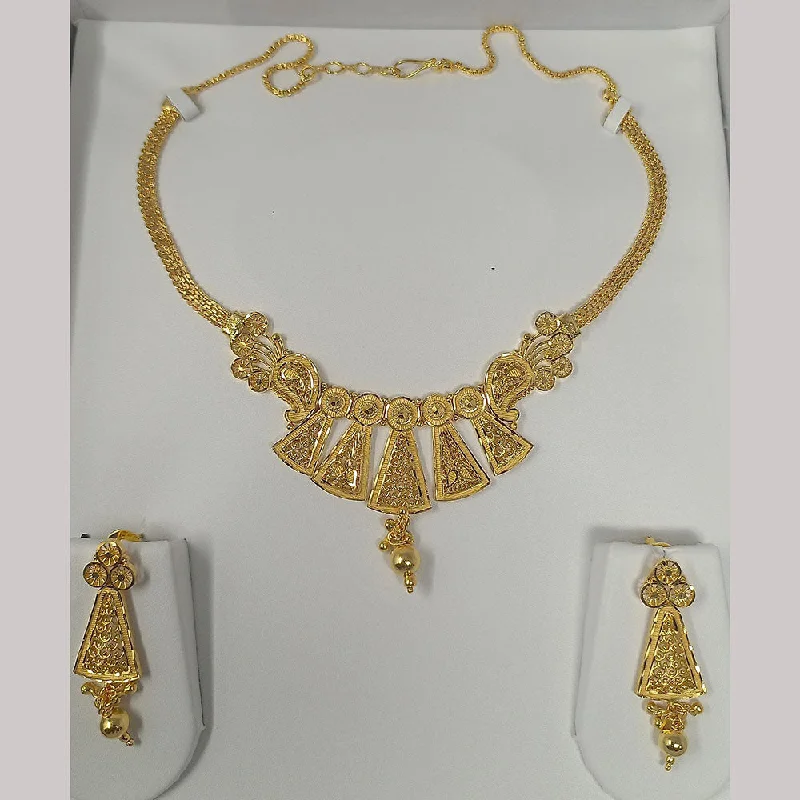 Tie-style necklaces-Pari Art Jewellery Forming Necklace Set