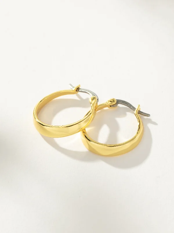 Fine bead earrings-The One Hoop