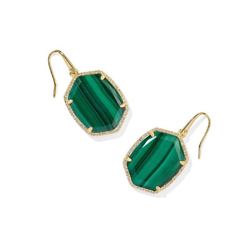 Gold Green Malachite