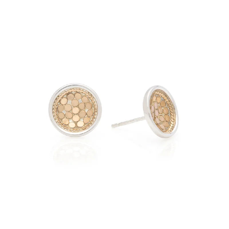 Small gem earrings-Anna Beck Classic Dish Stud Earrings