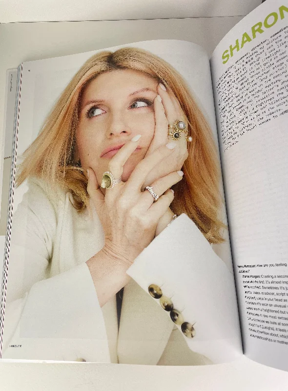 Linen thread rings-Sharon Horgan's Bear Ring