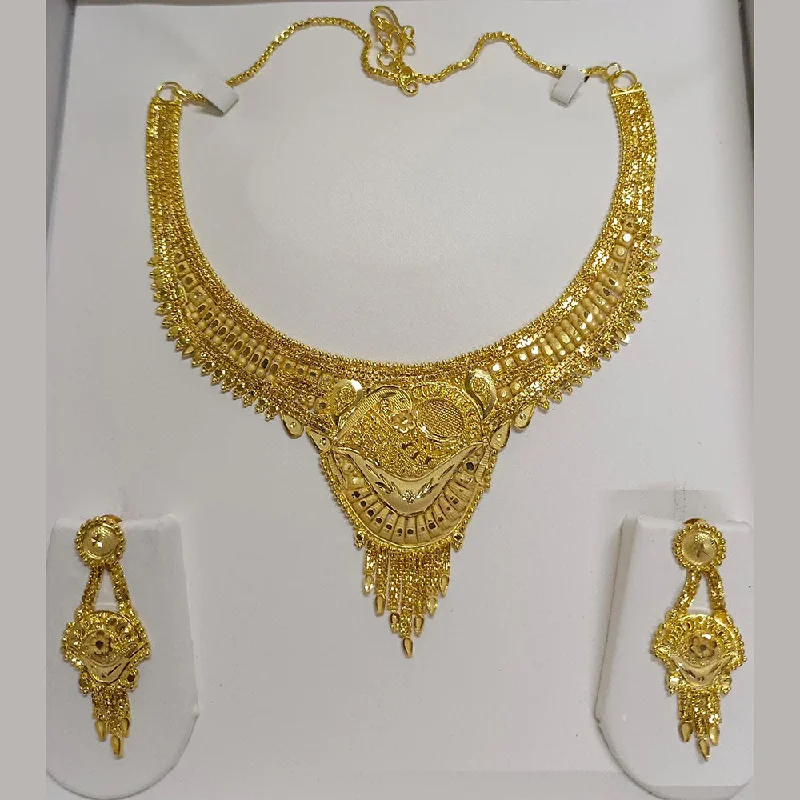 Tie-style necklaces-Pari Art Jewellery Forming Necklace Set