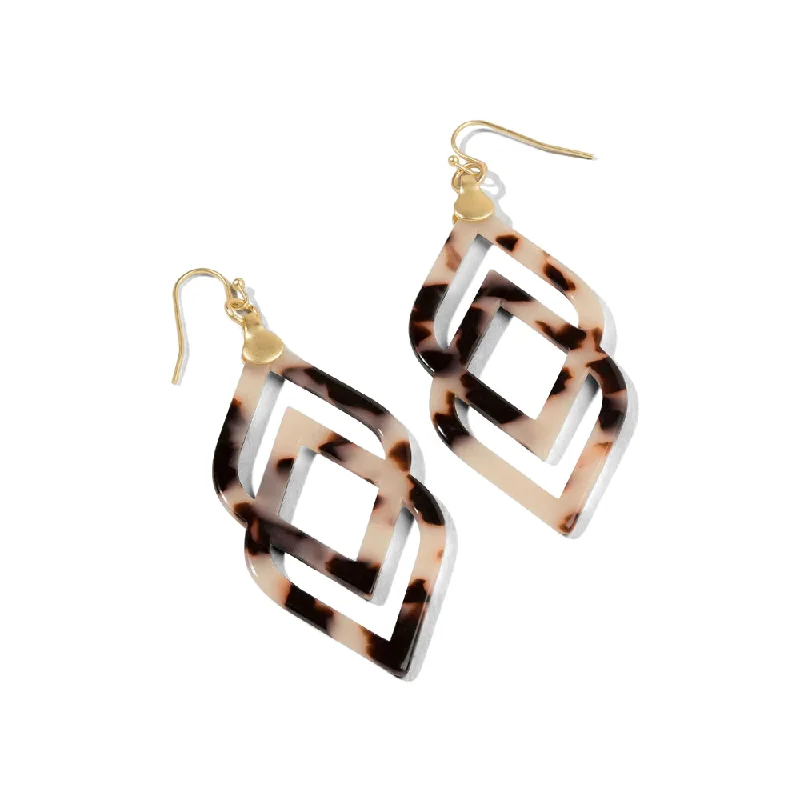 Topaz gem earrings-Spartina Deco Drama Earrings