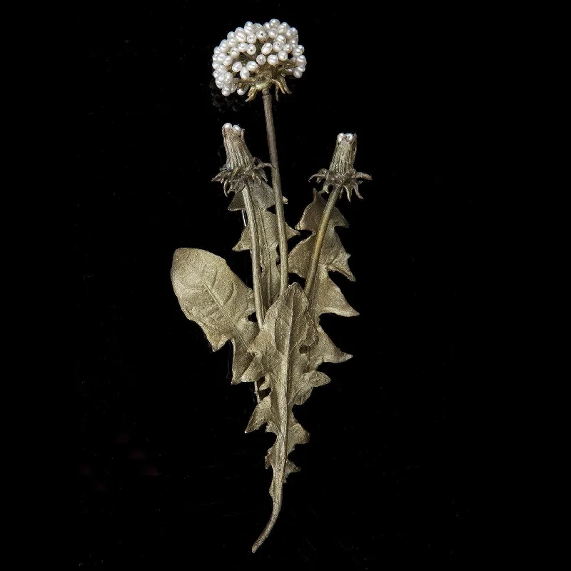 Rough texture brooch-Dandelion Brooch